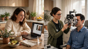 Online Eye Exams vs In-Person: Pros and Cons